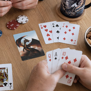 Amber Dragon Fantasy Spielkarten