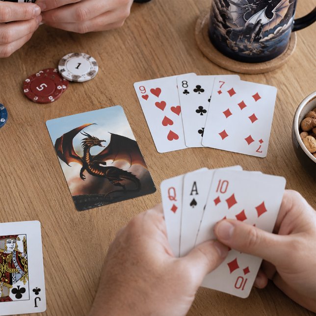 Amber Dragon Fantasy Spielkarten (Von Creator hochgeladen)