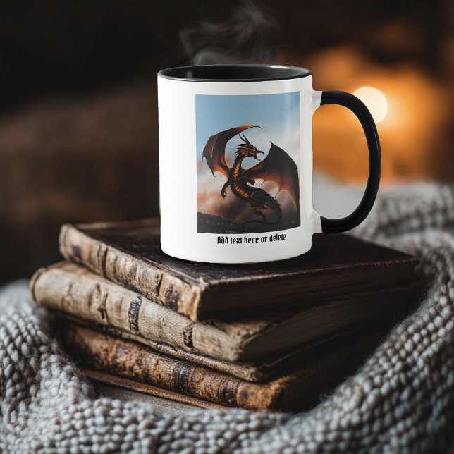 Amber Dragon Fantasy Tasse (Von Creator hochgeladen)