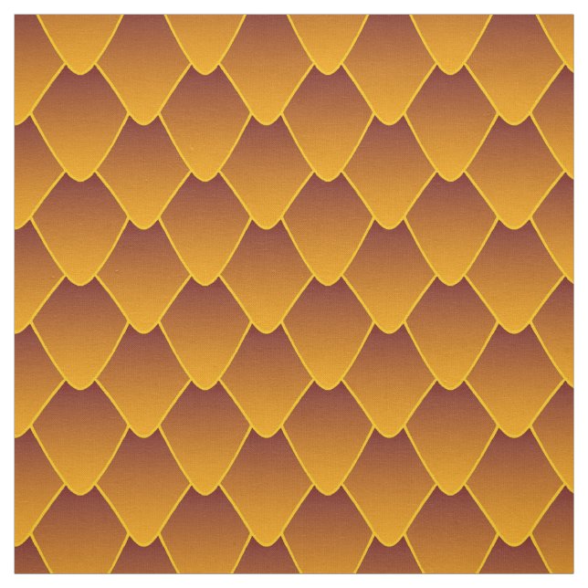 Amber Dragon Scales Stoff (Muster)