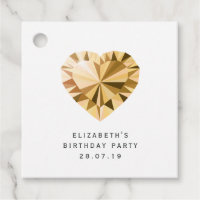 Amber Edelstein mit Schwarz-Gold-Rose Damask
