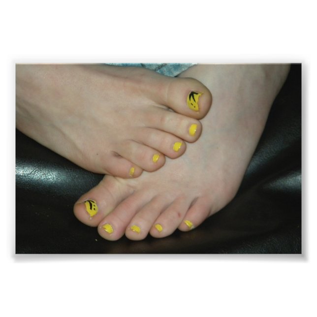 Amber Feet Fotodruck (Vorne)