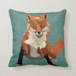 Amber Fox Pillow Kissen<br><div class="desc">Design von Nicole King ©2014</div>