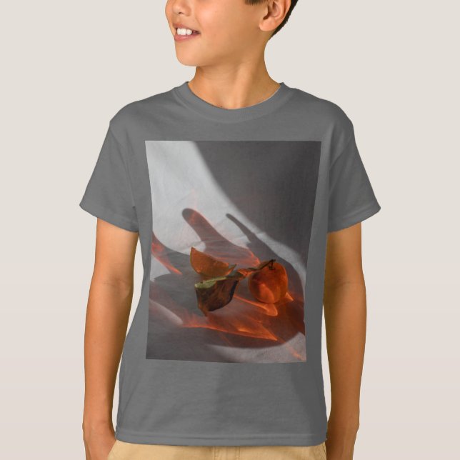 Amber Gray Kid's Basic Short Sleeve T-Shirt (Vorderseite)
