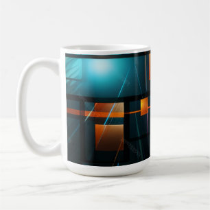Amber Grid Horizont Kaffeetasse