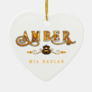 Amber Jewels Cafe Series Ornement