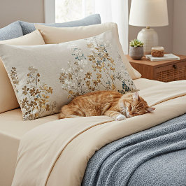 Amber meadow floral kissenbezug