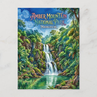 Amber Mountain National Park Madagascar Postkarte