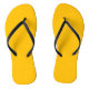 Amber Solid Color Flip Flops (Fußbett)