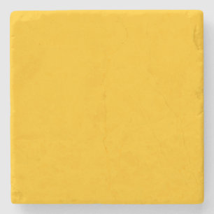 Amber Solid Color Steinuntersetzer
