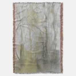 Amber Wilds Wasserfarbe Abstrakt drucken Decke