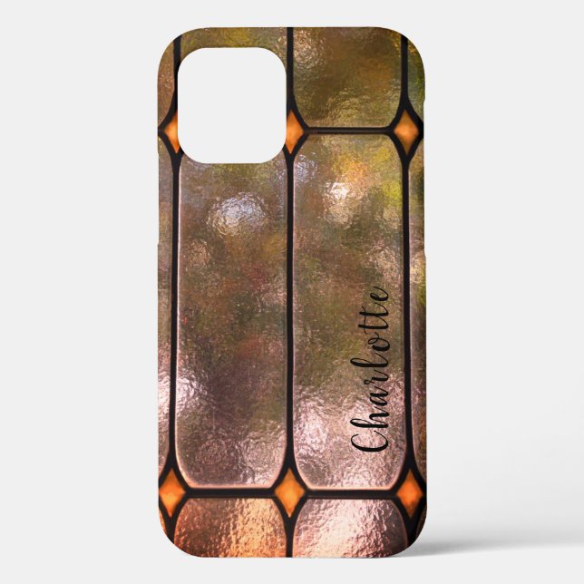 Amber Window Personalisiert iPhone 12 Fall Case-Mate iPhone Hülle (Rückseite)