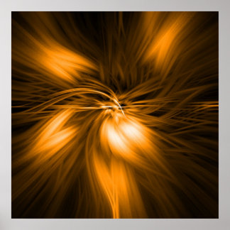 Amberfederlicht Poster