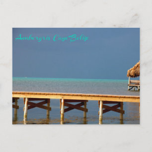 Ambergris Caye, Belize Postcard Postkarte