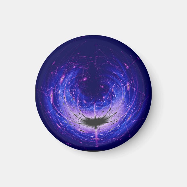 Amberlight Cold Blue Polar Flare Magnet (Vorne)