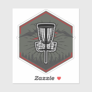 Ambigues Disk Golf Sticker