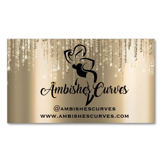 @ambisheskurven www.ambishescurves.com magnetische visitenkarte (Vorderseite)
