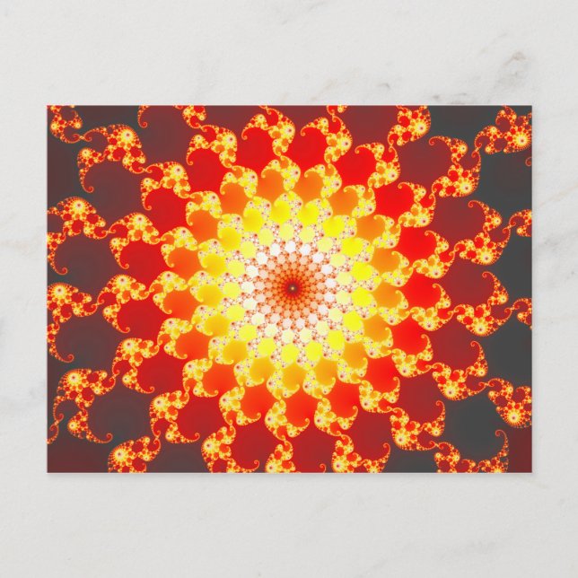 Ambition brûlante - Carte postale fragile (Devant)