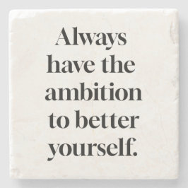 Ambition Marble Stone Untersetzer