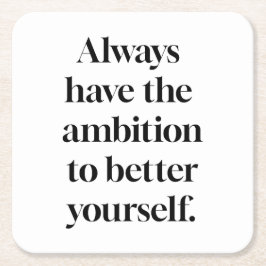 Ambition Paper Untersetzer