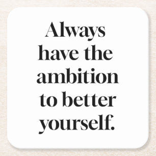 Ambition Paper Untersetzer