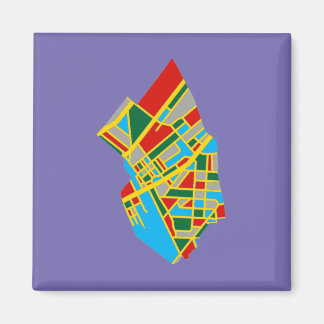 Ambler, PA Carte Magnet