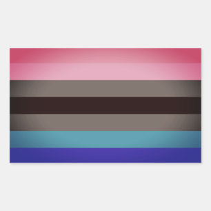Ambonec Pride Rechteckiger Aufkleber