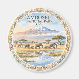Amboseli-Nationalpark Loitokitok Kenia Magnet