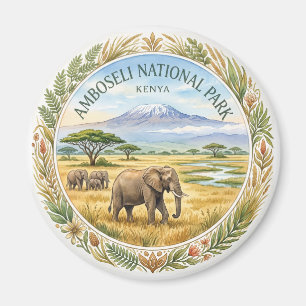Amboseli-Nationalpark Loitokitok Kenia Magnet