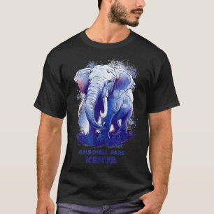 Amboseli Park Kenya Safari Nationalpark Spiel Rese T-Shirt