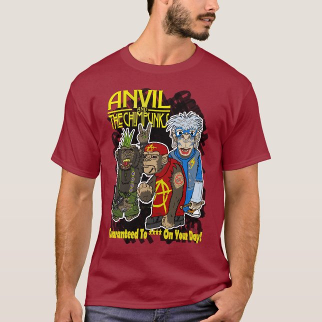 Amboss und das Chimpunks T-Shirt (Vorderseite)