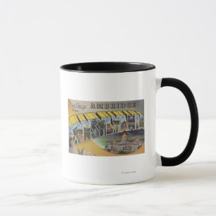 Ambridge, Pennsylvania - große Buchstabe-Szenen Tasse