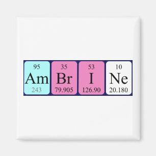 Ambrine-Periodenmagnet Magnet