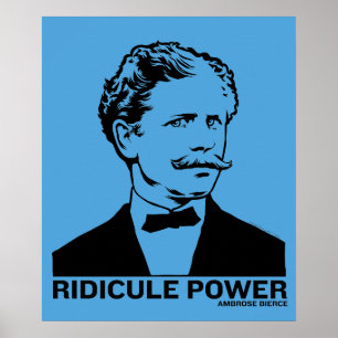 Ambrose Bierce-Plakat Poster