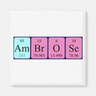Ambrosiver Periodenmagnet Magnet