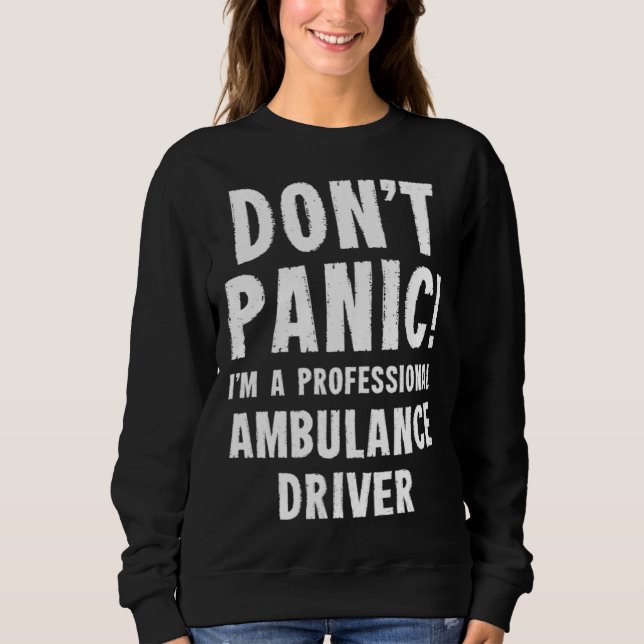 Ambulance Driver Sweatshirt (Vorderseite)