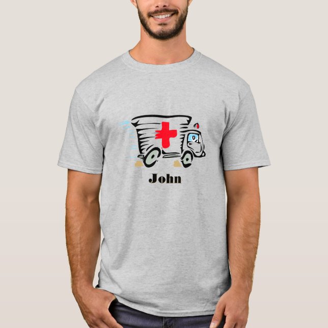 Ambulance Paramedic Medical T-Shirt (Vorderseite)