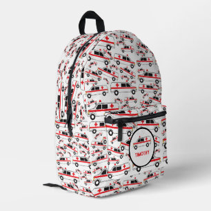 Ambulant Pattern Individuelle Name School Bedruckter Rucksack
