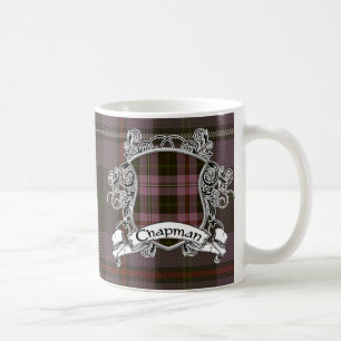 Ambulanter Händlertartan-Schild Kaffeetasse