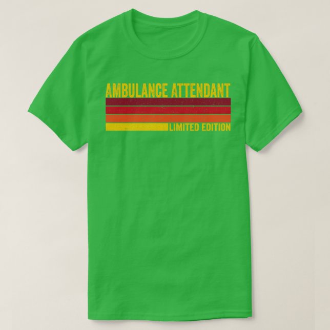 Ambulanz Attendant T-Shirt (Design vorne)