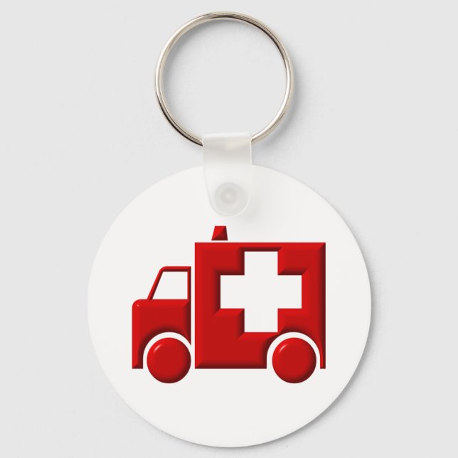 Ambulanz / EMT Schlüsselanhänger (Vorderseite)