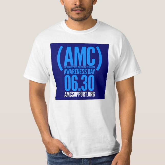 AMC-Bewusstseinstag T-Shirt (Vorderseite)