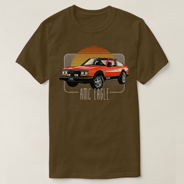 AMC Eagle Retro Classic Lover Design 1 T-Shirt (Design vorne)