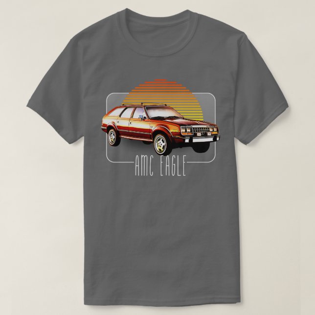 AMC Eagle Retro Classic Lover Design T-Shirt (Design vorne)