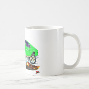 AMC-Speer-erhabenes grünes Auto Kaffeetasse