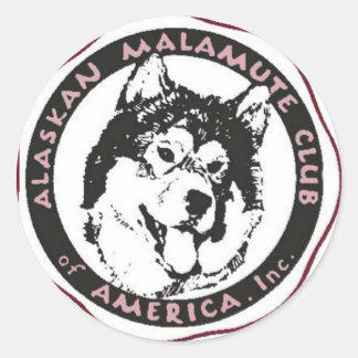 AMCA Logo Runder Aufkleber