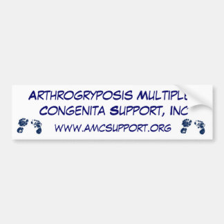 AMCSI Arthrogryposis Autoaufkleberblau Autoaufkleber
