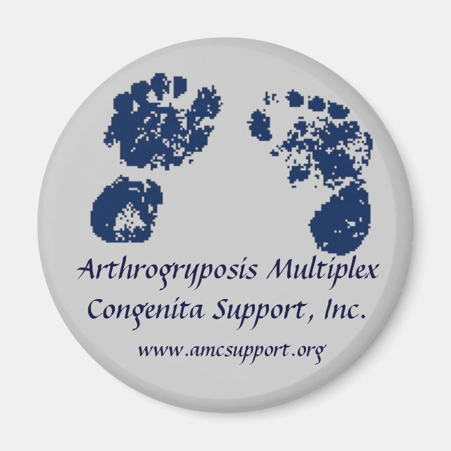 AMCSI Arthrogryposis Magnet blau (Vorne)
