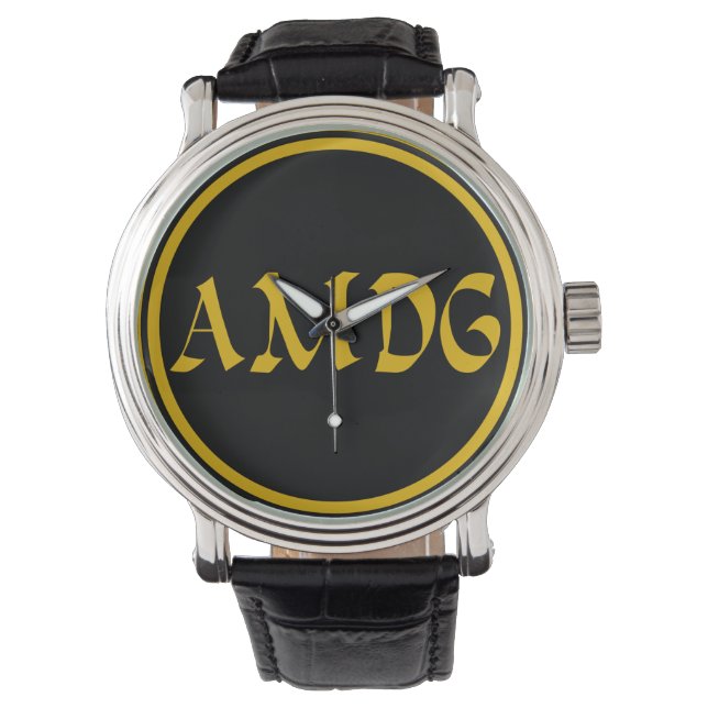 AMDG ARMBANDUHR (Vorderseite)