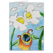 Âme aliénée : Deux fleurs avec un monde